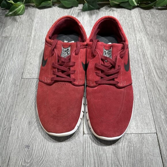 Nike SB Stefan Janoski Max Suede 2015 - Team Red - Size US 8 Skateboard - Picture 2 of 9